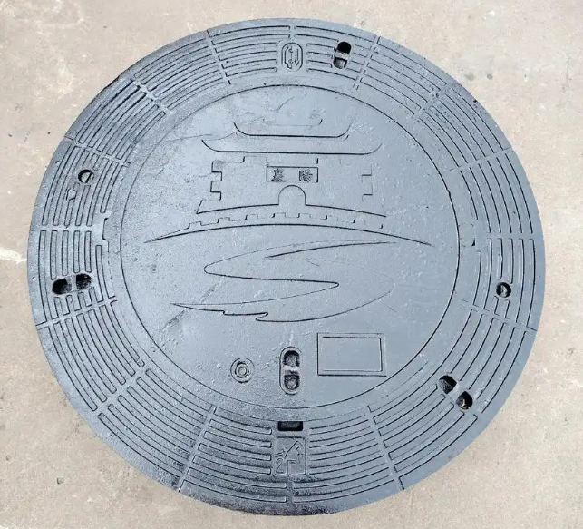 雨城球墨铸铁井盖定制款展示